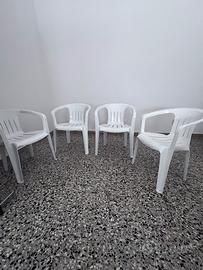 Sedie da giardino