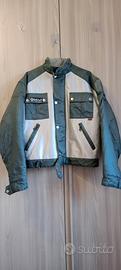 Giacca Belstaff Biker/Moto in Nylon Bicolore tg M