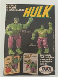 Pubblicità  Hulk, 1980