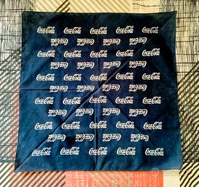 Foulard bandana Coca Cola originale anni 90
