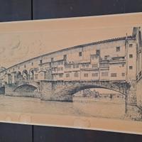 Presa D'autore Ponte  vecchio Firenze 