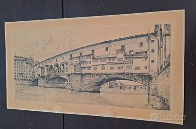 Presa D'autore Ponte  vecchio Firenze 