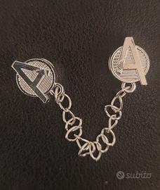 Catena di sicurezza Avengers placcato argento