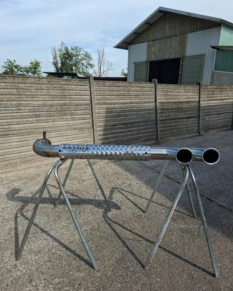 terminale scarico inox scania