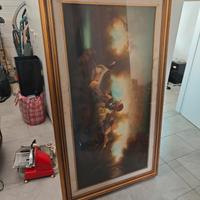 Quadro scene di caccia 