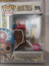 Funko Pop One Piece 99 Tony Tony Chopper Flocked 