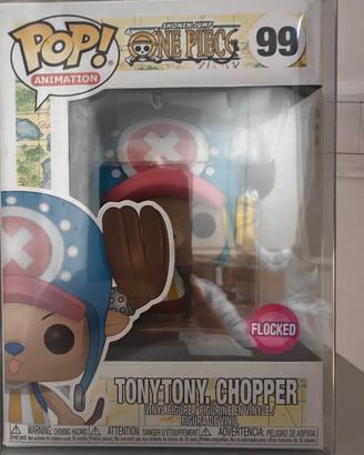 Funko Pop One Piece 99 Tony Tony Chopper Flocked 