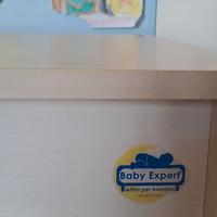 Cassettiera e Letto con materasso bambini baby exp