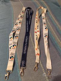 Laccetti cordini porta badge da collo