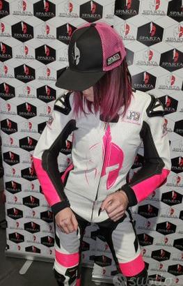 TUTA SPARTA MOTO DONNA DIVISIBILE PERSONALIZZATA S