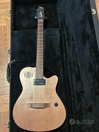 Godin A6 1998 natural lr baggs tesla e custodia