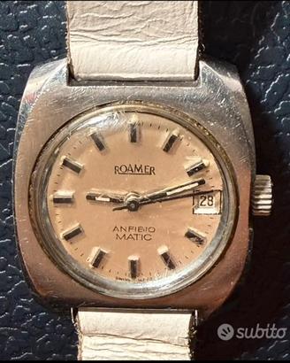 OROLOGIO VINTAGE ROAMER MOD.ANFIBIO MATIC 473-1