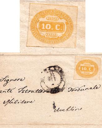 SEGNATASSA DA 10 CENTESIMI 1863