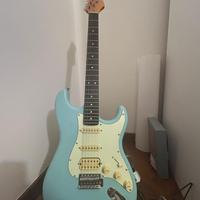 Chitarra elettrica Eko + amplificatore + pedali