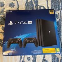 PlayStation 4Pro + giochi e joystick 