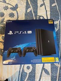 PlayStation 4Pro + giochi e joystick 