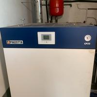 Caldaia a pellett+boiler 300litri