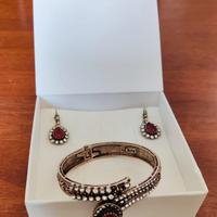 Set bracciale e orecchini 