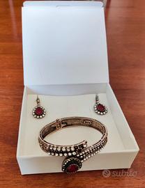Set bracciale e orecchini 