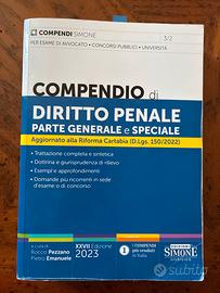 Compendio di diritto penale Simone