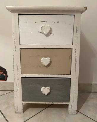 Mobiletto con cassetti