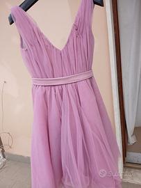 vestito in tulle sartoriale 