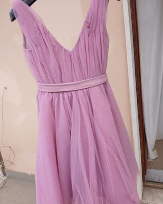 vestito in tulle sartoriale 