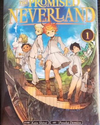 The Promised Neverland Manga vol. 1,2,3,4,5