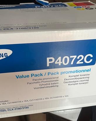 Toner Samsung CLT-P4072C P4072C Pack 4 colori.