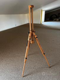 Cavalletto Regolabile di Legno di Faggio 