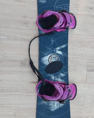 snowboard rossignol one 156 solo tavola