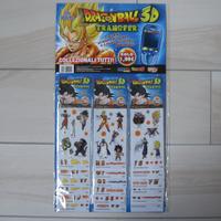 DRAGONBALL Sticker Adesivi 3D Transfer Blue Collec