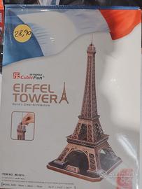 Puzzle 3D Torre Eiffel CubicFun 