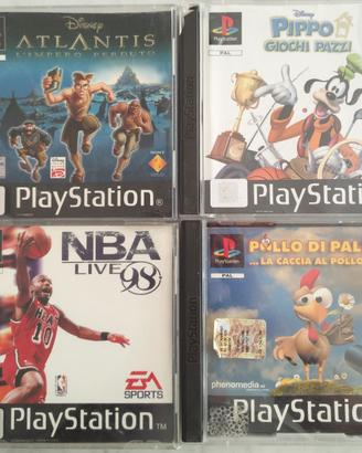2 videogiochi vintage per PS1