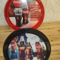 N.2 Vassoio COCA COLA Bar Pub Vintage USATI