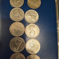 monete 500 lire argento