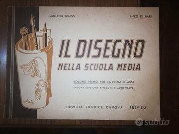 Il disegno nella scuola media di Grassi Bari 1954