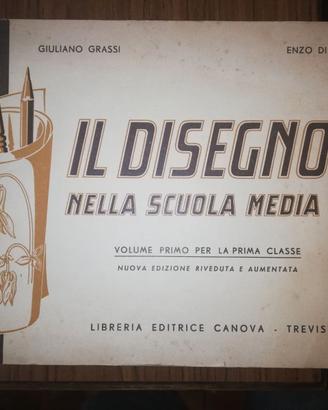Il disegno nella scuola media di Grassi Bari 1954