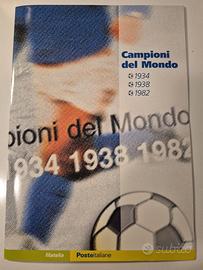 2004 ITALIA Folder Filatelico Campioni Mondo