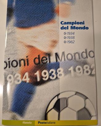 2004 ITALIA Folder Filatelico Campioni Mondo