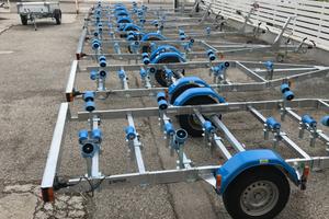 Rimorchio barca o gommone 1000kg complessivi