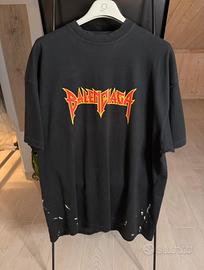 Balenciaga metal t shirt