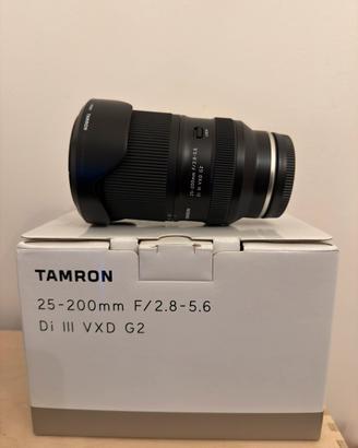 Tamron 25-200mm f2.8-5.6 g2