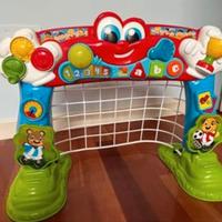 Porta da calcio “ Tira e  segna goleador”