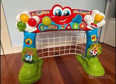 Porta da calcio “ Tira e  segna goleador”