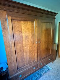 Camera da letto in legno