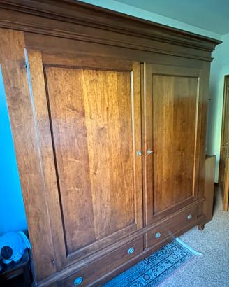 Camera da letto in legno