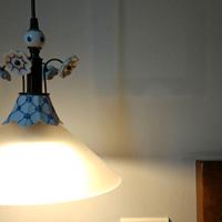 Lampade sospensione vetro e porcellana