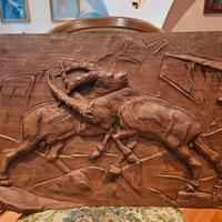 Pregiati quadri in legno di artigianato valdostano