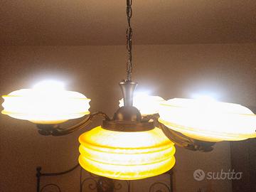 lampadario vintage 